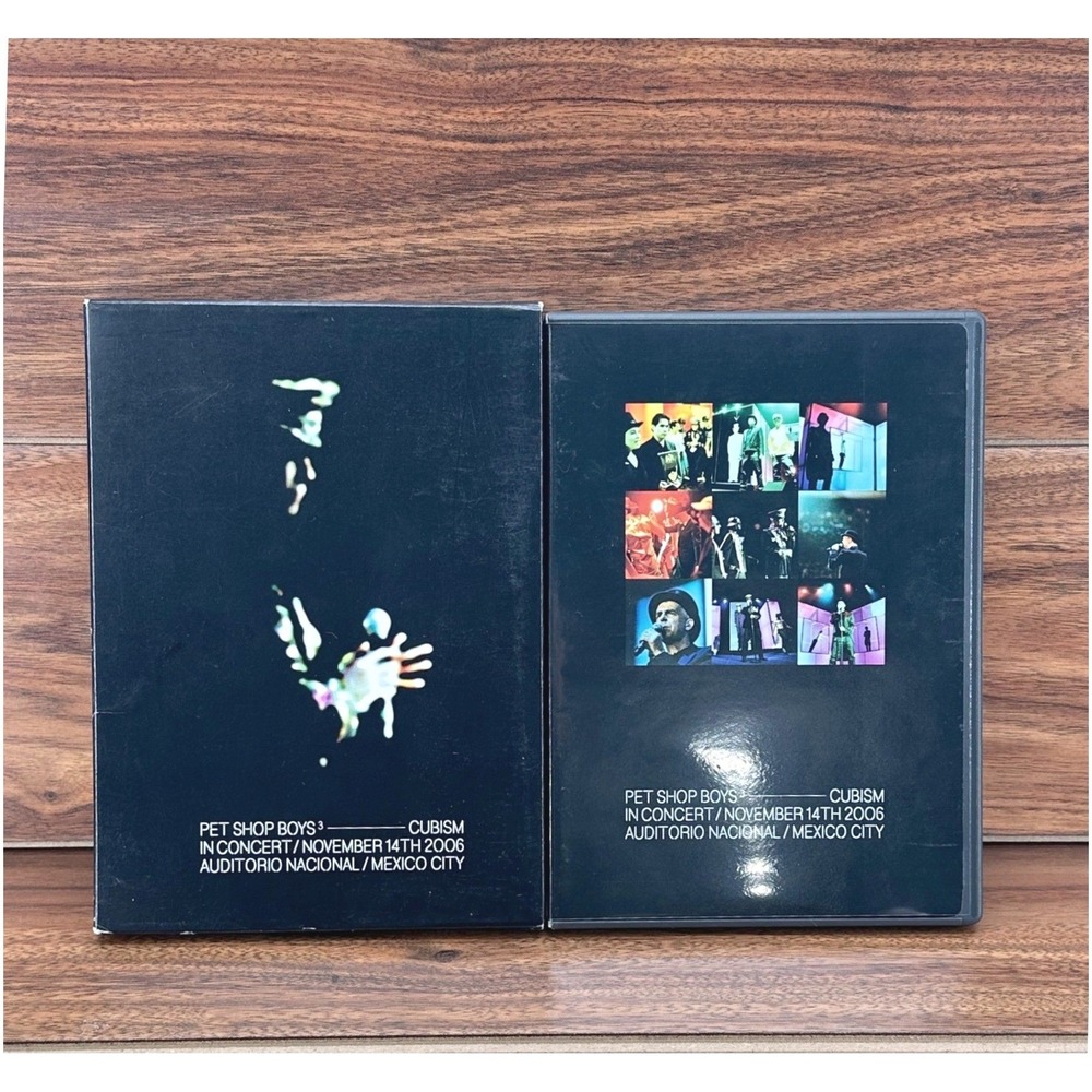 Pet Shop Boys Cubism In Concert DVD Mexico City 2006 Rhino Music Video Live Tour